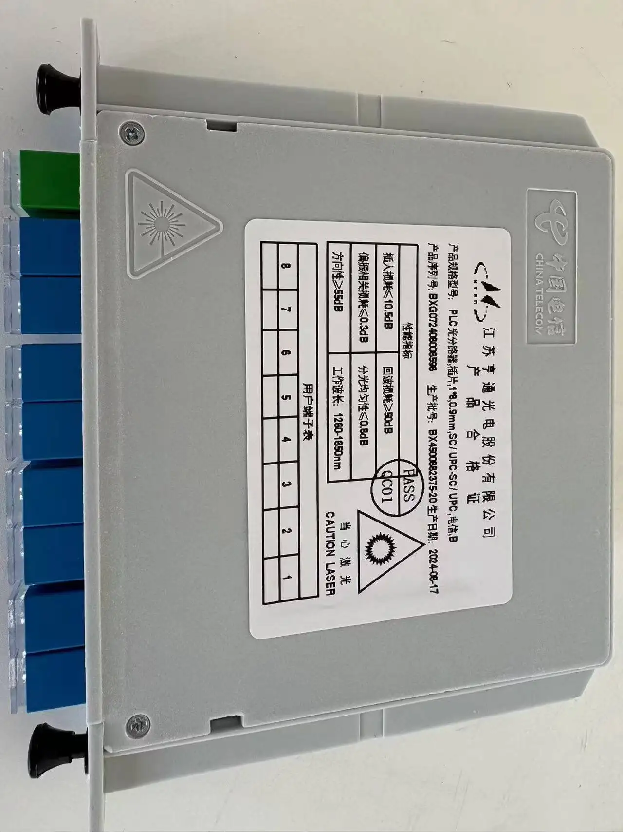 Factory Price 1x4 1x8 1x16 PLC Fiber Optic Splitter Box with SC UPC Cassette for Network PoE 4G 3G GSM TCP GPRS-boxintelecom