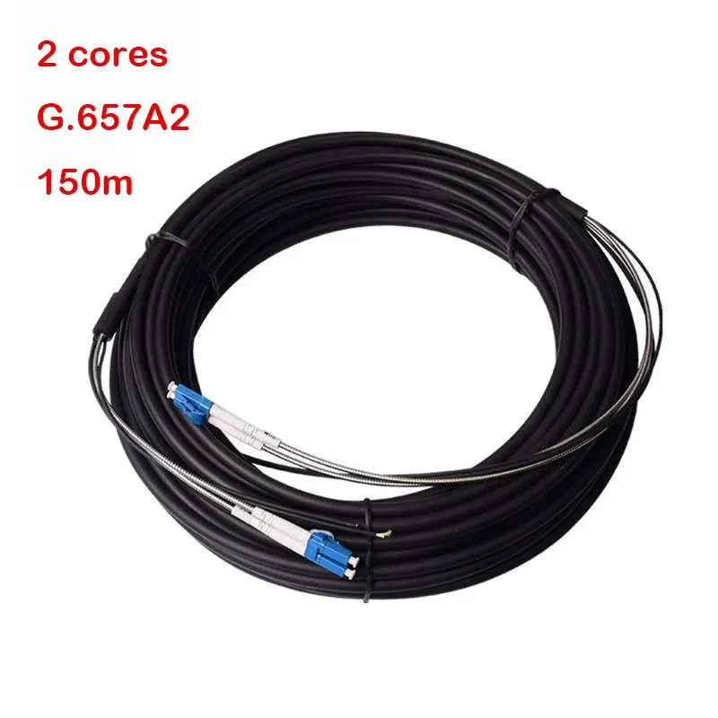 Optical Cable Assembly DLC/UPC to DLC/UPC Single-mode 2 Cores GYFJH-2G.657A2 Armored Branc