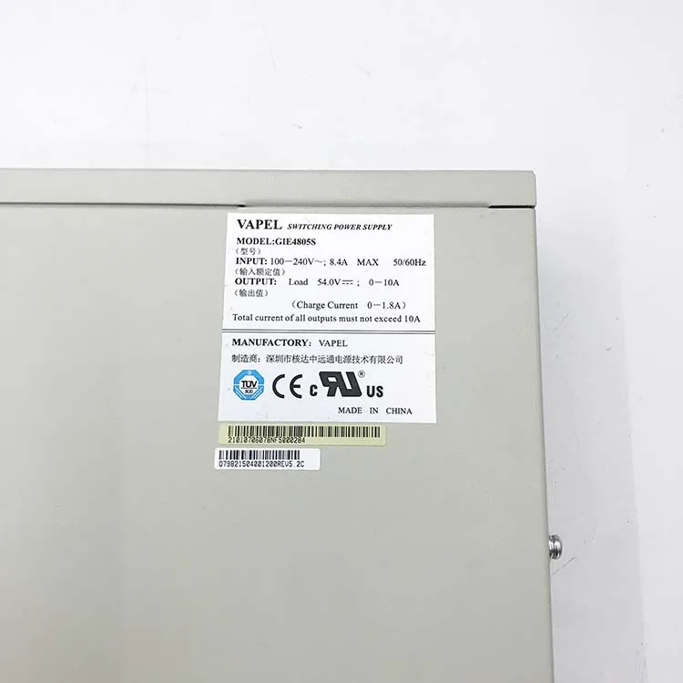MA5680T MA5683T MA5608T OLT Communication Embedded POWER Supply 48V 10A GIE4805S