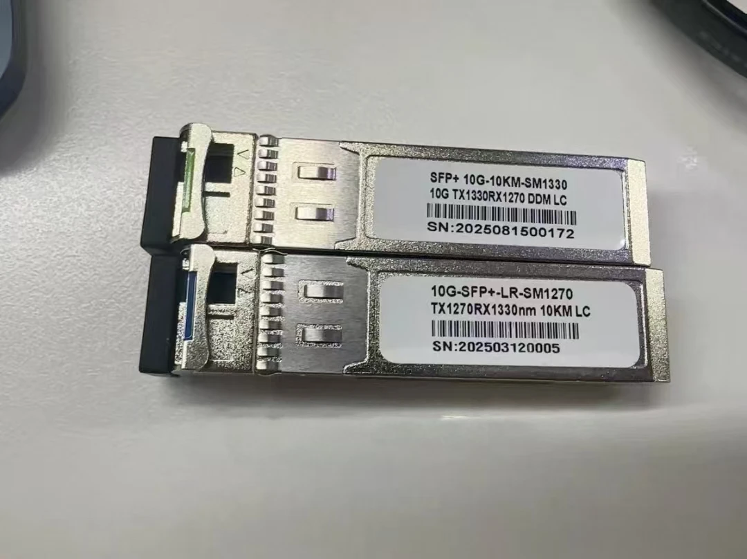 10GBASE-LR SFP+ Transceiver 1310nm 10km 20km Single Mode LC Connector DDM Compatible-boxintelecom