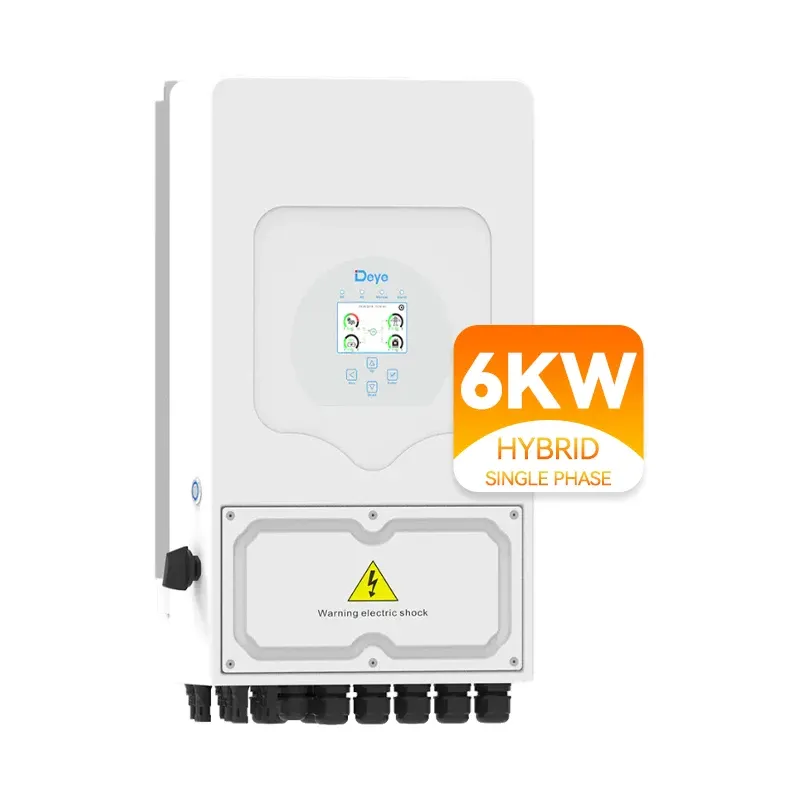 SUN-6K-SG05LP1-EU Cheap Price Hybrid 6kw  8kw 10kw Pure Sine Wave on and off Grid Solar Power Inverter-boxintelecom