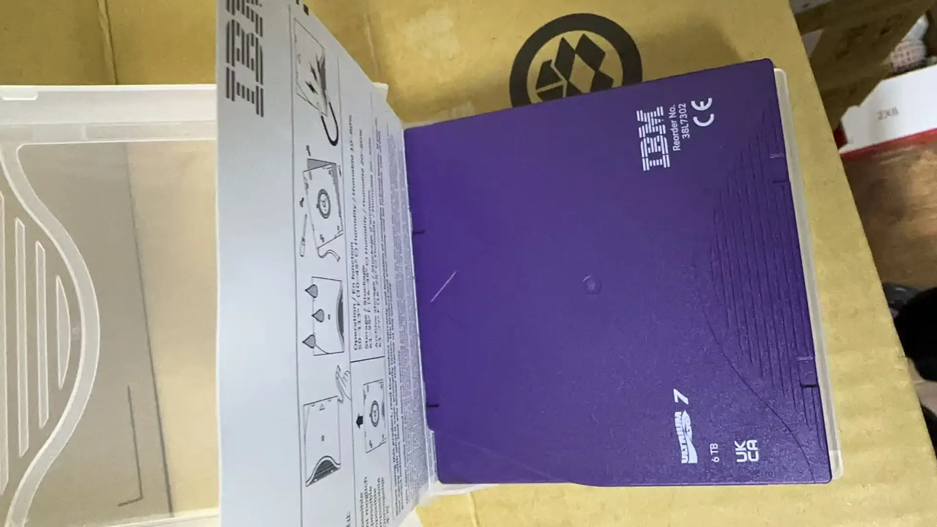 IBM LTO Ultrium Tape Media Native Compressed Capacity LTO6 Data Cartridge 02XY487 02XW568 5