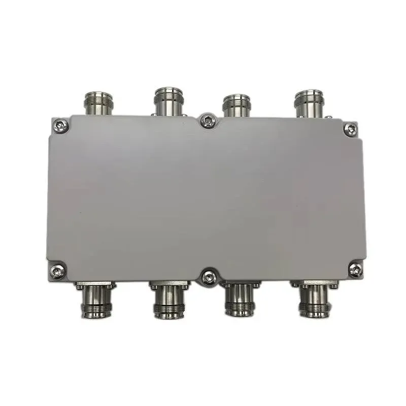 boxin 4 in 4 Out Hybrid  Combiner 698-3800MHz RF Hybrid Combiner with 4.3-10 Female Low PI