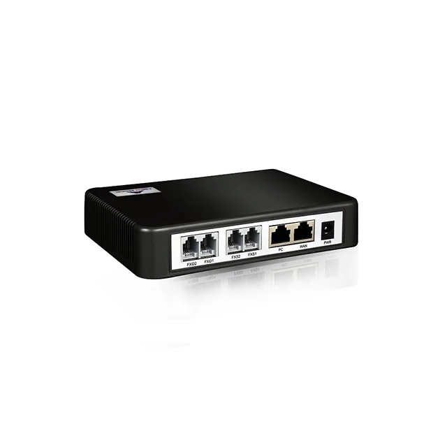NewRock HX4 ATA VoIP Gateway SOHO Mobile Office-boxintelecom