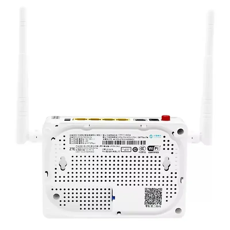 XPON ONT F663NV3a OMCI Hot Sale 1GE+3FE+2.4G WiFi EPON ONU ZX-F663NV3a Wan Access GM220-S Fiber Optic Equipment F460 F660 V6