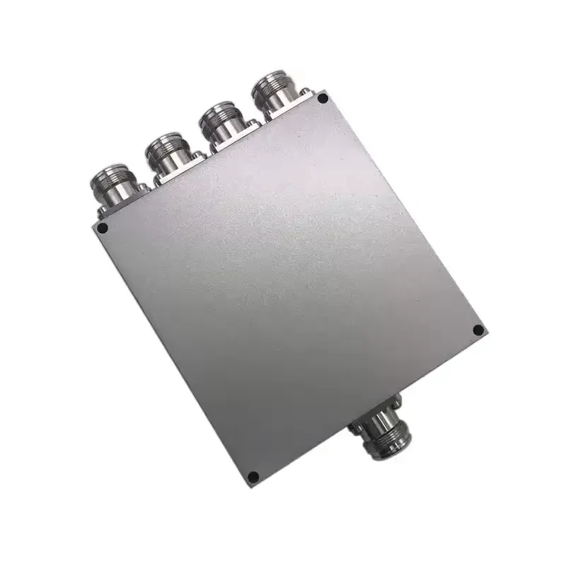 698-4000MHz Wilkinson Power Splitter -153dBc Low PIM  4 Way Wilkinson Power Splitter RF Po