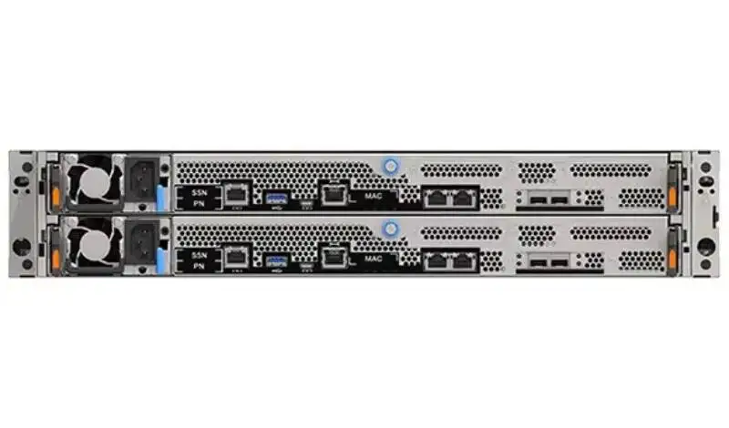 Lenovo ThinkSystem All-NVMe Array With 4x 25 GbE SFP28 Onboard Ports for DE6600F Storage