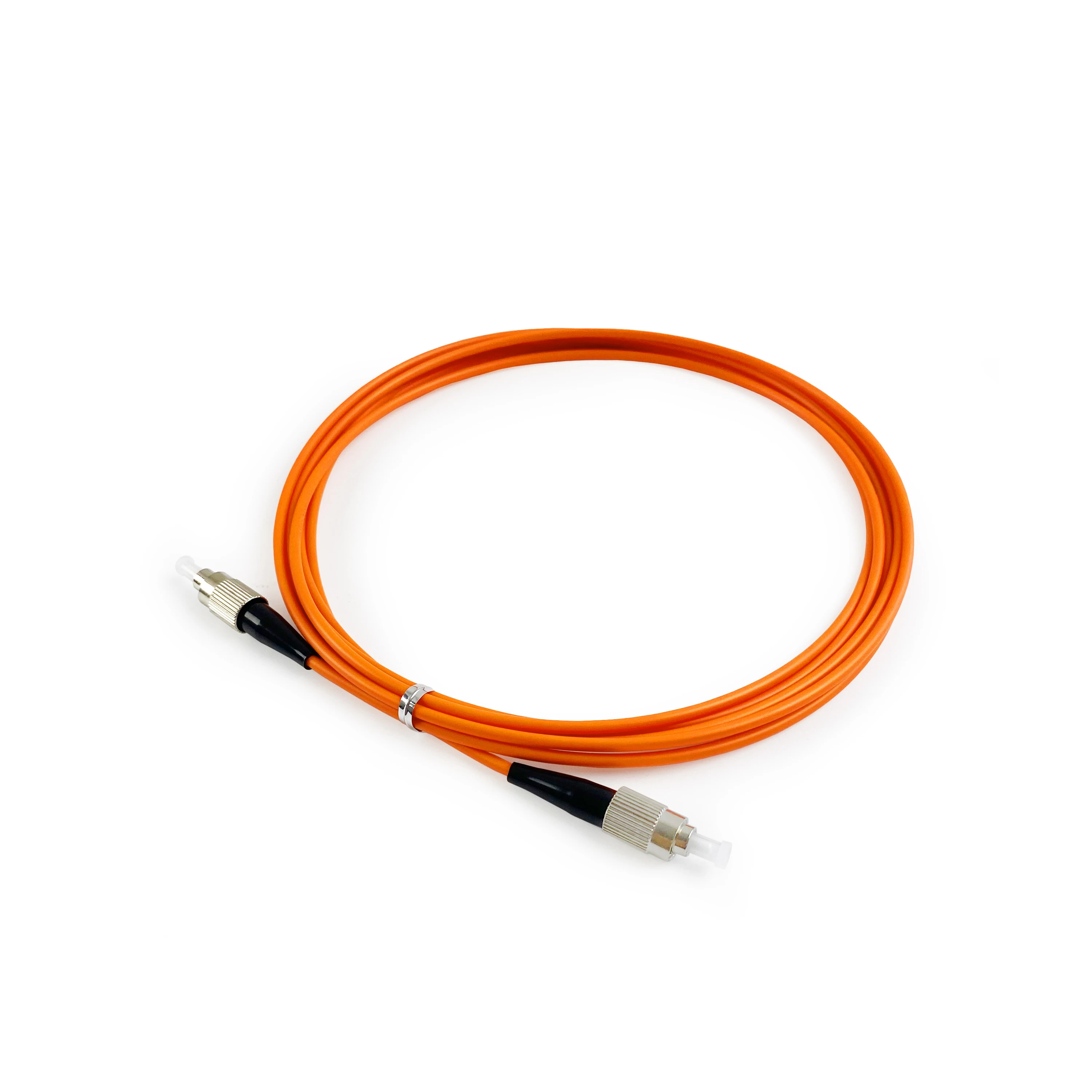 Low Wear Rate Multimode Simplex Om1 Om2  FC SC LC ST Fiber Optic Patch Cord  Length Customizable