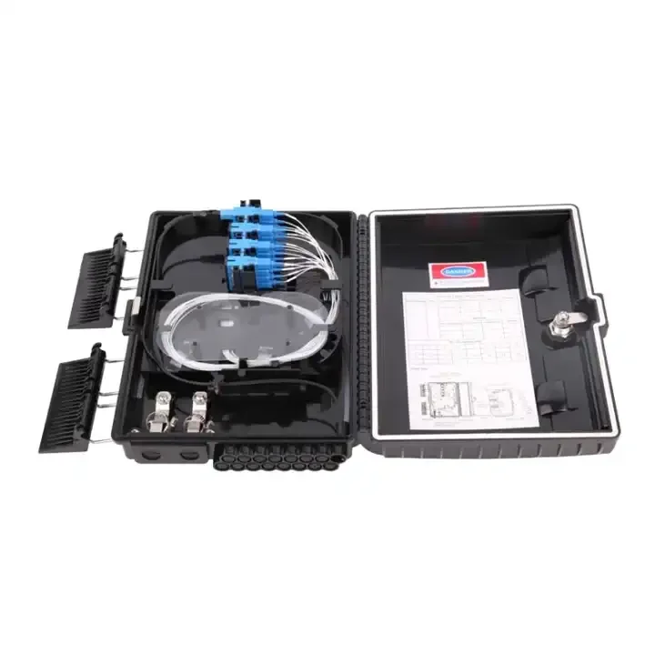 16 Cores FTTH Optical FDB NAP Fiber Box Optical Terminal CTO Box FTTH Fiber Junction Terminal Box for Sale