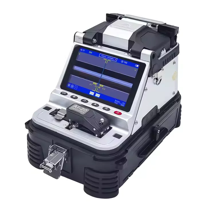 Ai-20 Fiber Optic Fusion Splicer SC Connector FTTH Network Machine