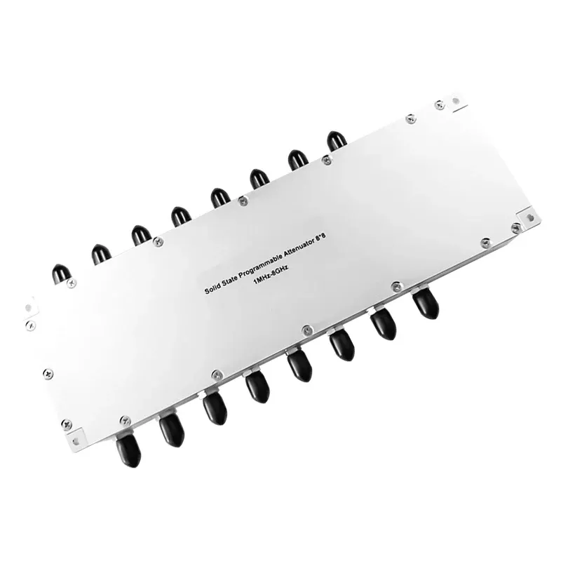 1MHz-8GHz 8input 8 Output Solid State Programmable Attenuator  LAN/ USB Control SMAKK