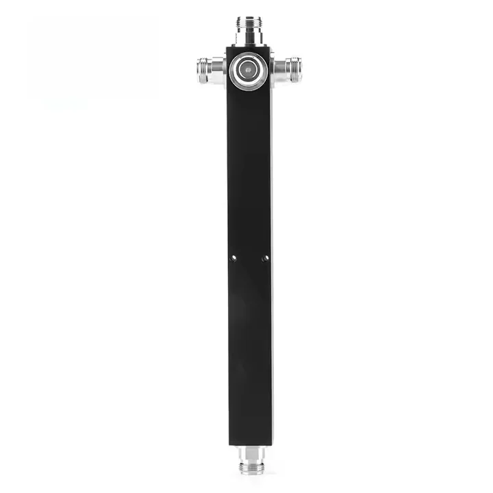 Black square 2/3/4 Way Power Splitter for Network Amplifier 700-2700mhz Power Splitter with N Female Connector-boxintelecom