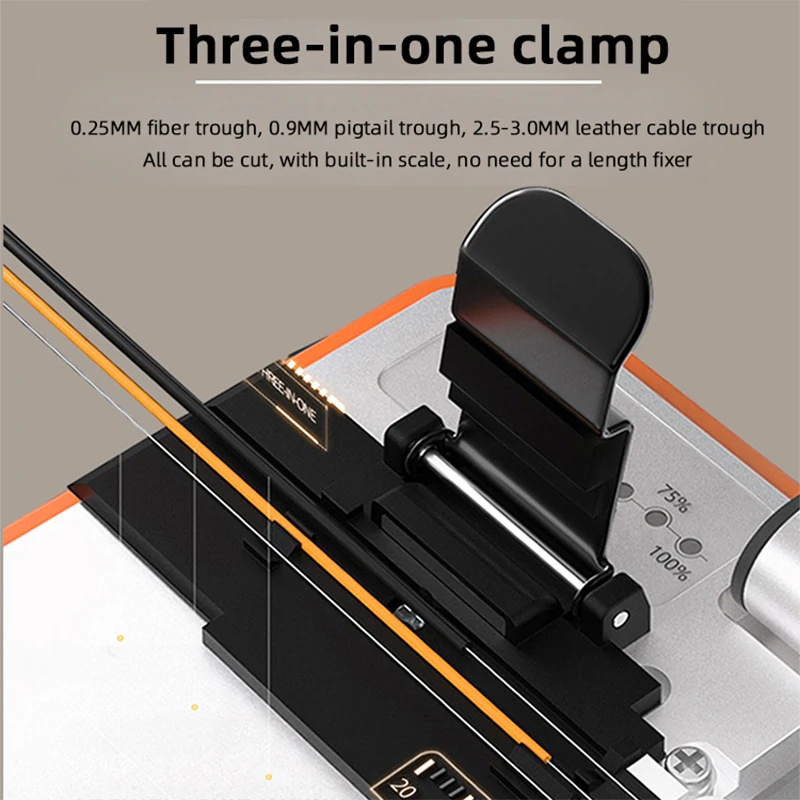 GUAGNYAN High Quality Optical Fiber Clever Cutter Fiber Optic Cleaver Tools