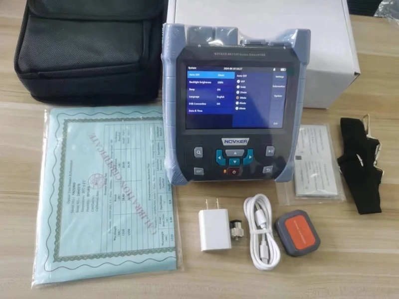 New Model   5100  850 1300 Otdr Fiber Optic Fiber Optic Tester Mini 1310 1550  Sm mm 3.5 C