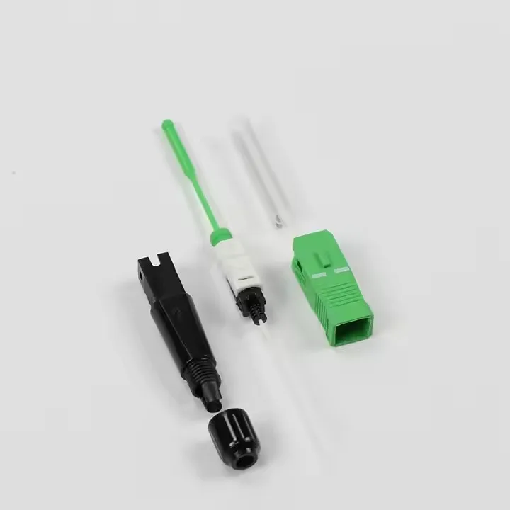 SC Hot Melt Fast Connector for Field Installation Coaxial RF Connectors-boxintelecom