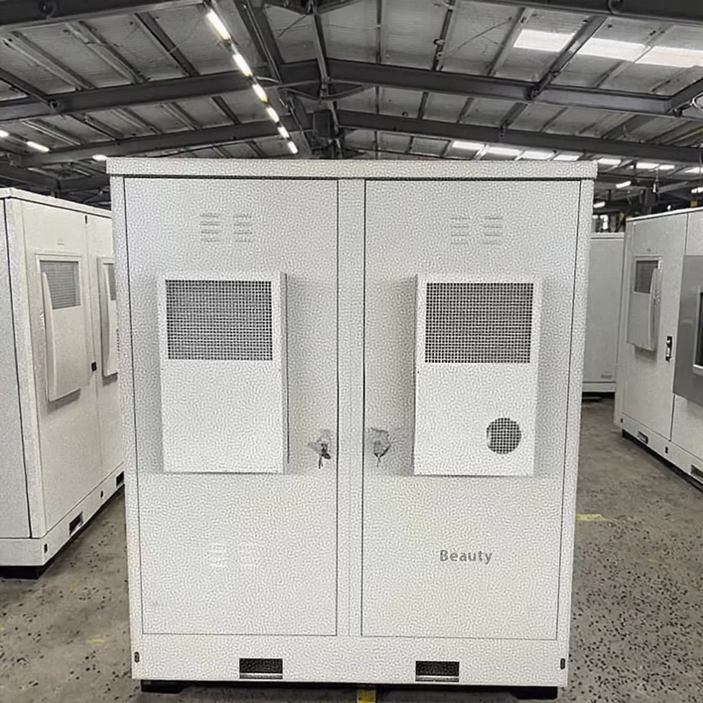 Outdoor Integrated IP65 Stainless Steel Cabinet 5G Communication Base Station Double Electronics Instrument Enclosure 2.1M-boxintelecom