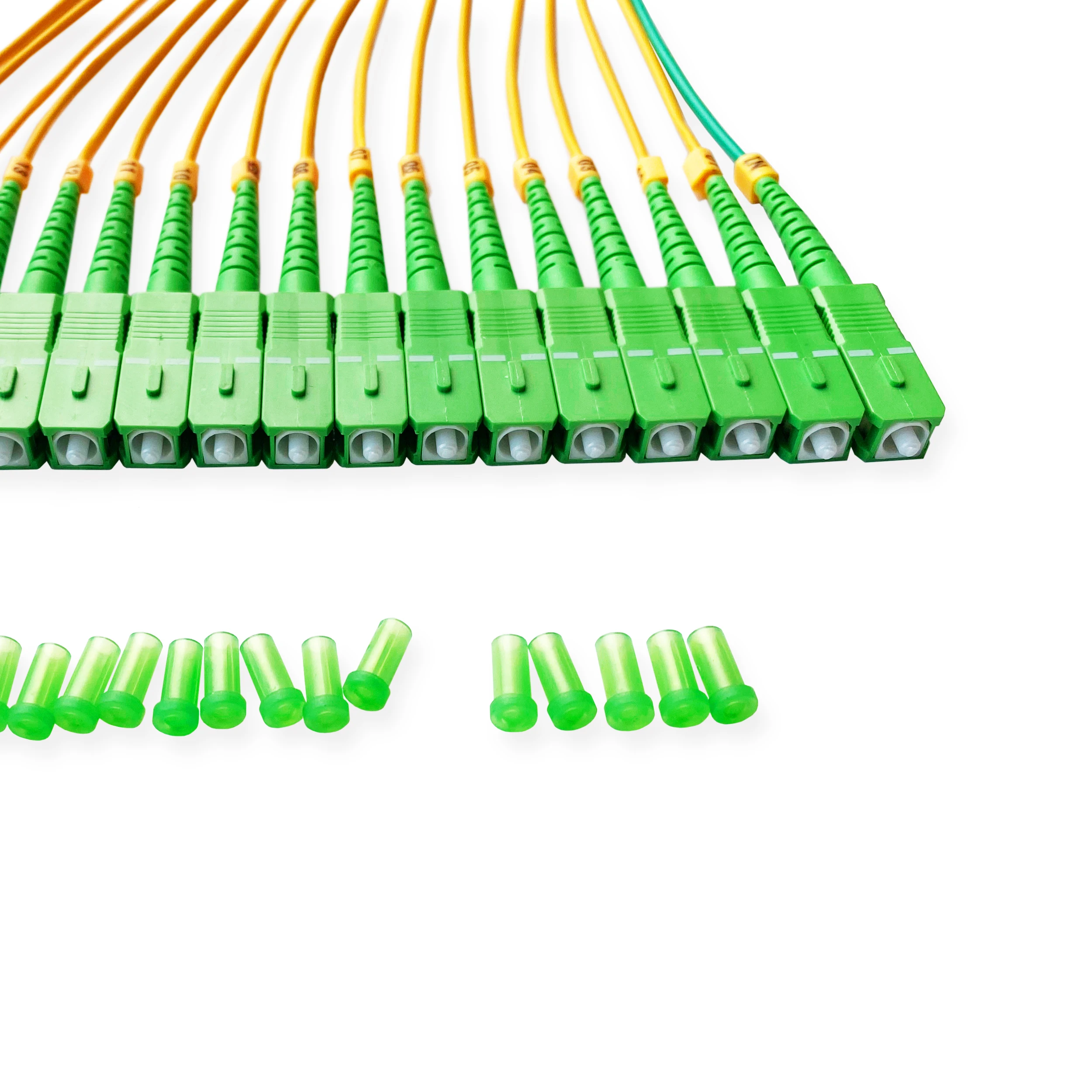 APT/OEM High Quality Ftth PLC 1X16 Splitter ABS Box SC APC Connectors  1*16 Box Type Optic