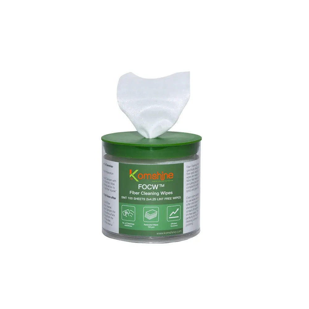 Qingdao APT FOCW  Fiber Optic Cleaning Wipes Fiber Optic Cleaning Stickler  Dust Free Pape