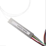 PLC 1x16 Mini Steel Tube Fiber Optic Splitter - 0.9mm 1m Pigtail Type Without Connectors, 