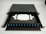 Good quality 19 Inch 12 24 48 cores ODF Optical Termination Box FTTH ODF 24 Ports 48 72 96