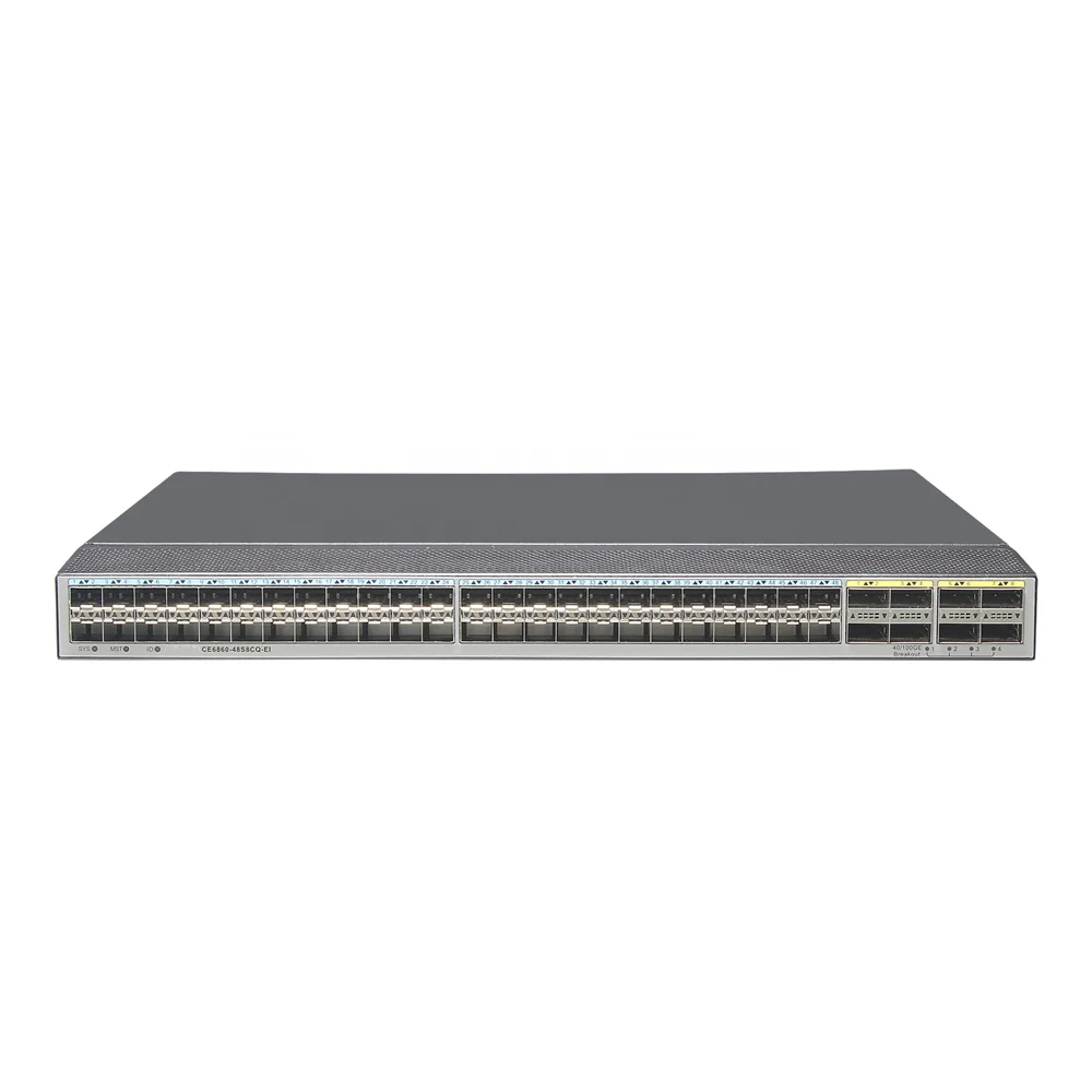 CloudEngine 6800 Series Network Switches CE6860-48S8CQ-EI 48*10GE/25GE SFP28 8*40GE/100GE QSFP28 Ethernet Enterprise Switch-boxintelecom