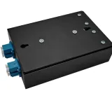 4 Port 8 Core LC Wall Mount Fiber Optic Terminal Box Metal Cold Rolled Steel Fiber Splice 