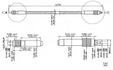 UV Quartz Optical Fiber Patch Cord SMA905/FSMA/FC ST Connector 200-1200nm UV-Visible-NIR S