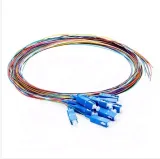 Fiber Optic Bundle Pigtail SCUPC Connector 12 Color 0.9mm SM FTTH Pigtail