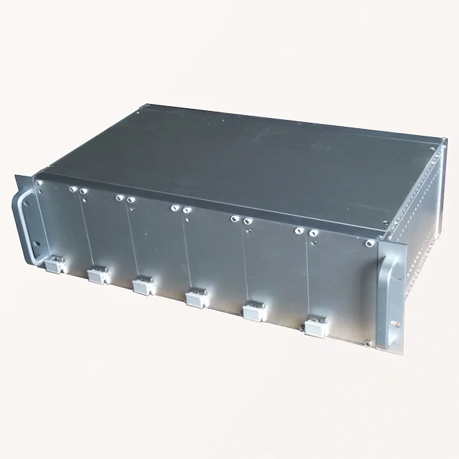 Customized Sheet Metal Fabrication Design IP54 Rated Powder Coated Chassis Standard PC 19 Inch 1U Rack Mount Servers Case-boxintelecom