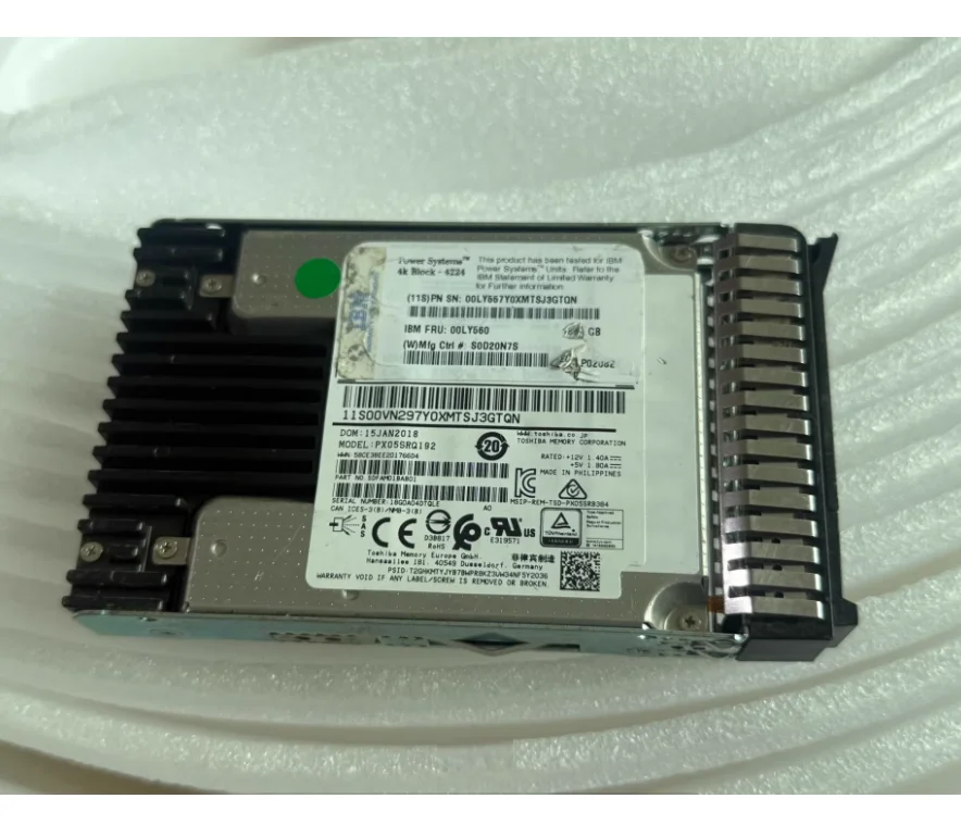 Storage Upgrade 00LY557 1.86TB Hard DriveIncluding Original Bracket 00LY560