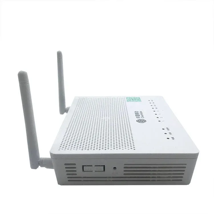 Used HS8145C5 WIFI ONU ONT 2.4G Single Band 1GE+3FE+1TEL GPON EPON Fiber Optic Equipment for Home with 3 Years Warranty-boxintelecom