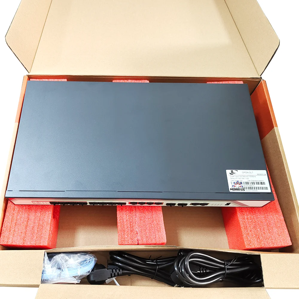 OEM ODM GEPON 1U Mini OLT Gpon 4 Ports MK6600-G4 OLT Epon 4 Ports MK6600-E4-boxintelecom