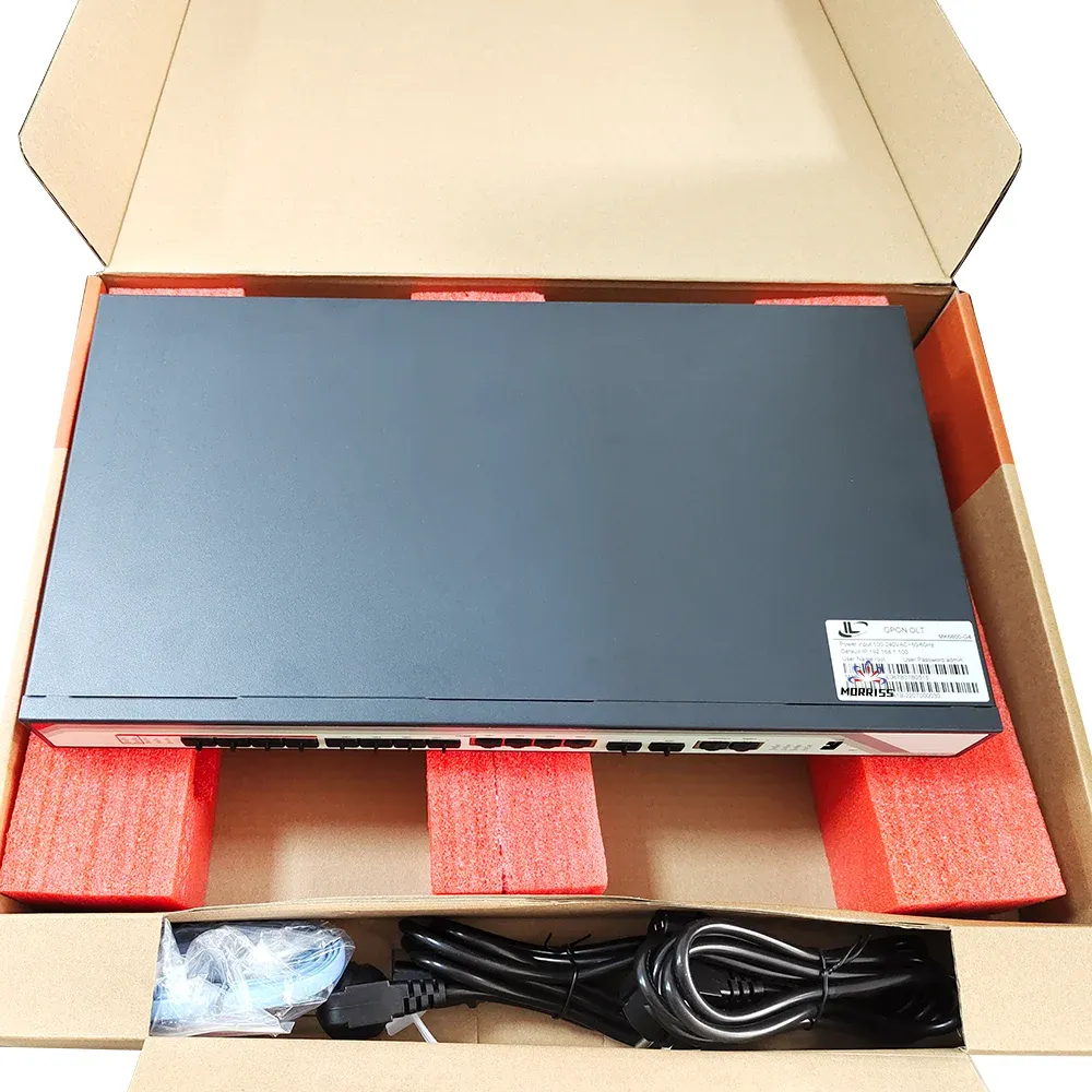 OEM ODM GEPON 1U Mini OLT Gpon 4 Ports MK6600-G4 OLT Epon 4 Ports MK6600-E4-boxintelecom