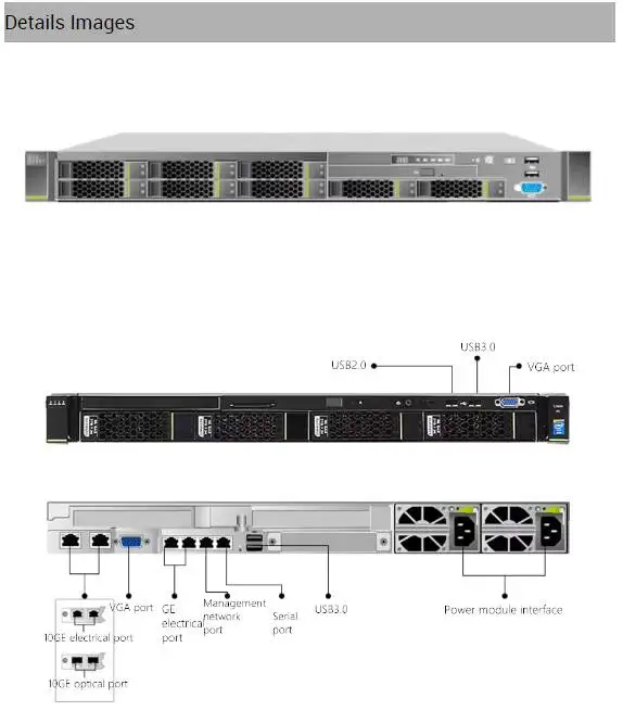 Fusion Huaweis Rh1288H V5 1u Rack Buy Server