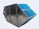Cross-flow Heat Exchanger Core Air to Air Heat Exchanger Core Is Made of Hydrophilic Alumi