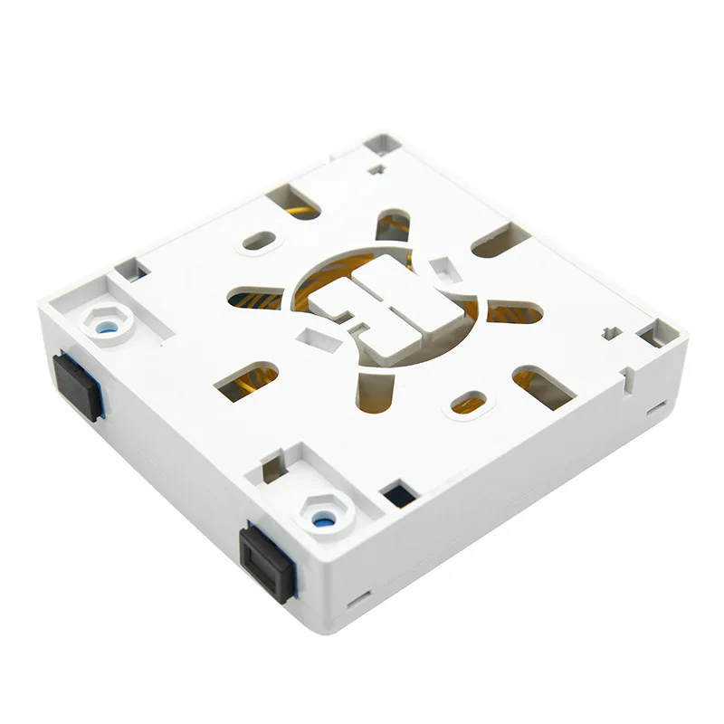 OEM FTTH 86-Type Leather Cable Fiber Optic Panel Dual Port SC Network Docking Box 4G Deskt