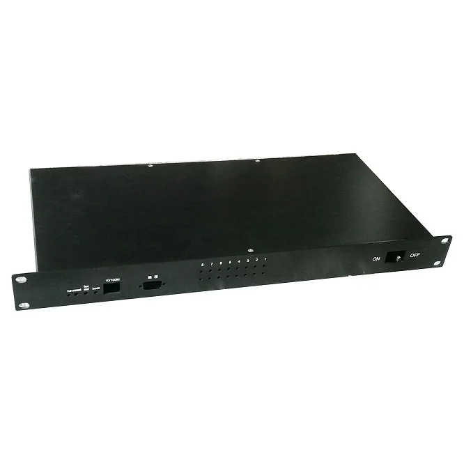 Customized Sheet Metal Fabrication Design IP54 Rated Powder Coated Chassis Standard PC 19 Inch 1U Rack Mount Servers Case-boxintelecom