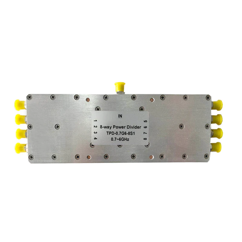 boxin UHF VHF  8 Way Power Splitter 50W Power Divider Splitter RF Power Splitter with SMA Connector-boxintelecom