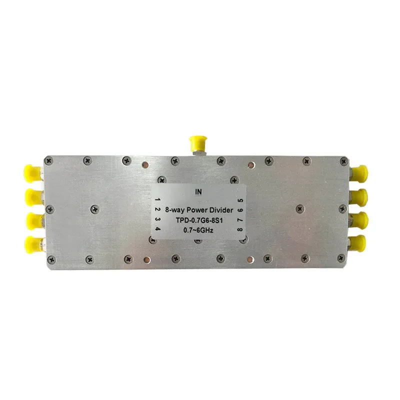boxin UHF VHF  8 Way Power Splitter 50W Power Divider Splitter RF Power Splitter with SMA Connector-boxintelecom