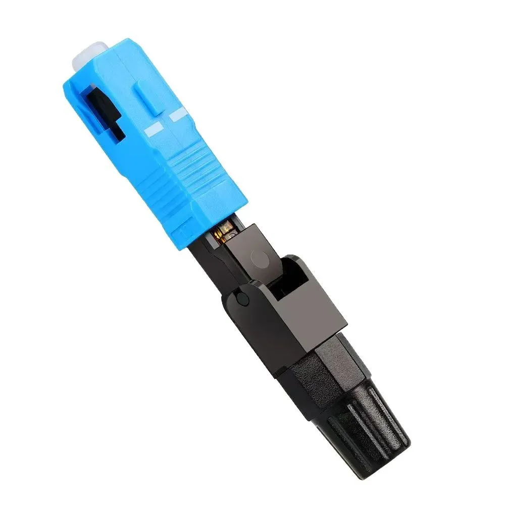 Telecom Grade SC/UPC Embedded Fiber Optic Quick Connector Cold Splice/Cold Joint Indoor FT