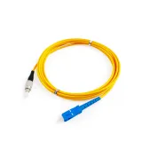 Single Mode SC/PC-FC/PC Fiber Optic Patch Cord Single Fiber  Length Customizable