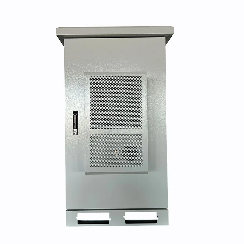 Outdoor Network Communication Equipment Cabinet Aluminum Steel IP55 Protection Level Integrated Base Station-boxintelecom