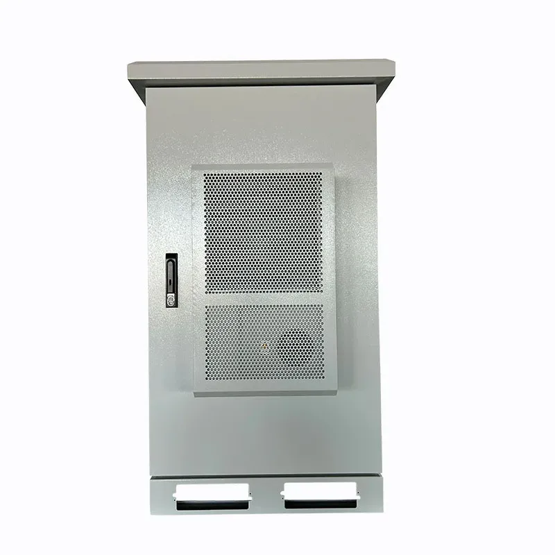 Outdoor Network Communication Equipment Cabinet Aluminum Steel IP55 Protection Level Integrated Base Station-boxintelecom