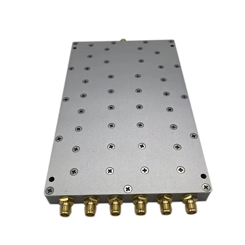 boxin Factory 30W  0.6-6GHz  6 Way Power Splitter Divider with SMAF for IBS Projects