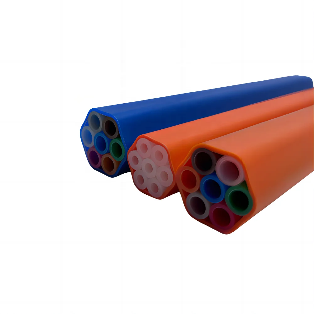 20/16mm HDPE Microduct Bundle 7-Way with PE Outer Layer for Underground Cable