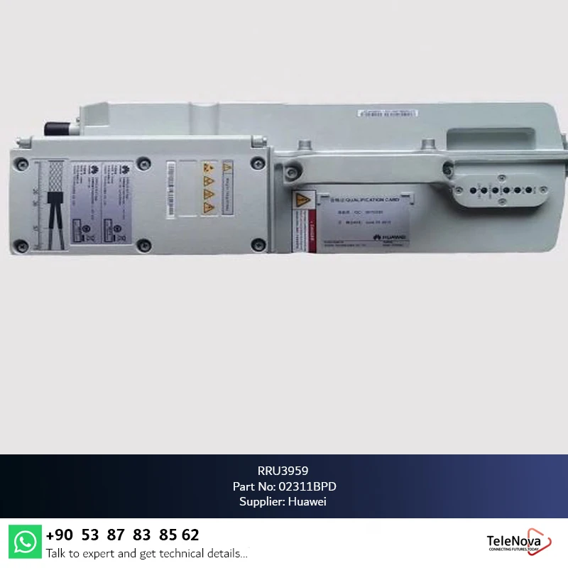 RRU3959 02311BPD B8 900MHz 2T2R Telecom Parts Radio Remote Unit-boxintelecom