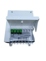2-Port Fiber Optic Terminal Box Used for FTTH Network with SC UPC FC SC APC Connectors Max