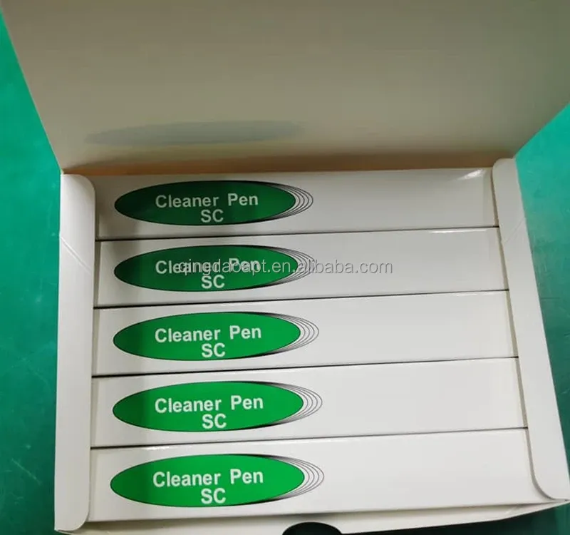800 Times One Click 2.5mm SC FC Cleaner 1.25mm Pen LC Fiber Optic  Connector Cleaning Pen