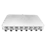 Microstrip 1280-1300MHz L-band 50W RF 8 Way Power Divider Splitter with N F Used in RADAR 