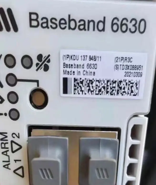 BBU 6630 Baseband Board KDU 137 848/11 Base Station Wireless Infrastructure Equipment CPU [X] GHz [DRAM Size] GB [Flash Size] GB-boxintelecom